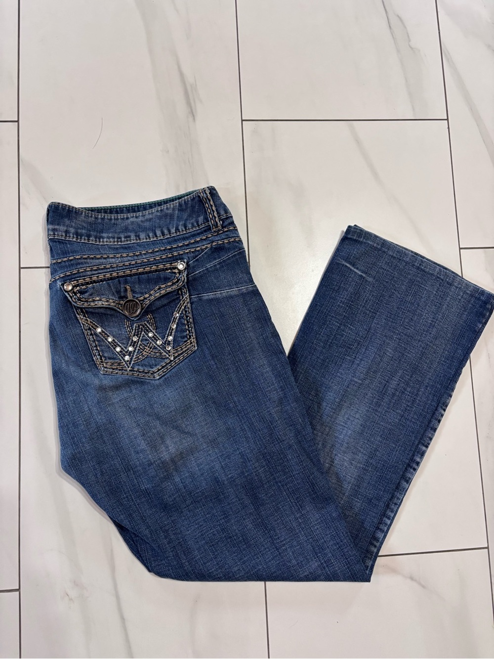 Wrangler bootcut jeans size 15/16
